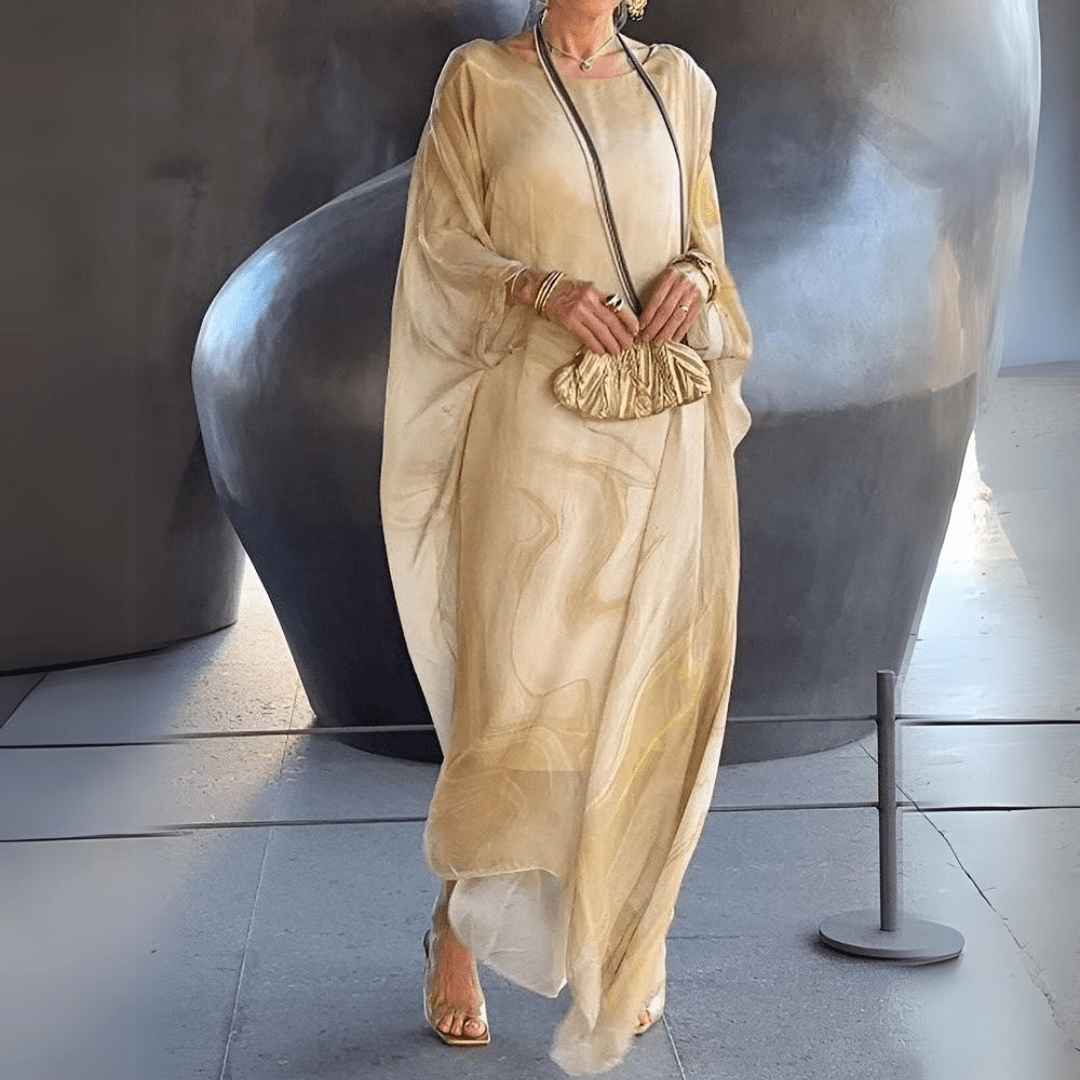 stylub Laura™ - Charming Silk Chiffon Dress