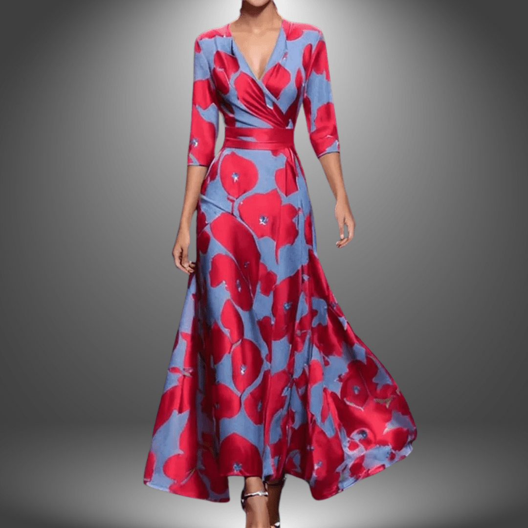 stylub Leigh™ - Printed Wrap Dress