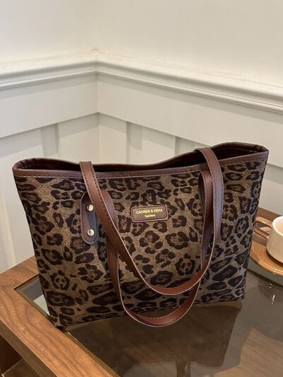 stylub Leopard Polyester Tote Bag
