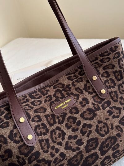 stylub Leopard Polyester Tote Bag
