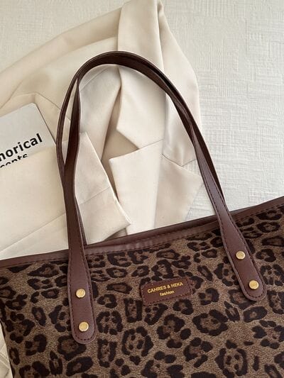 stylub Leopard Polyester Tote Bag