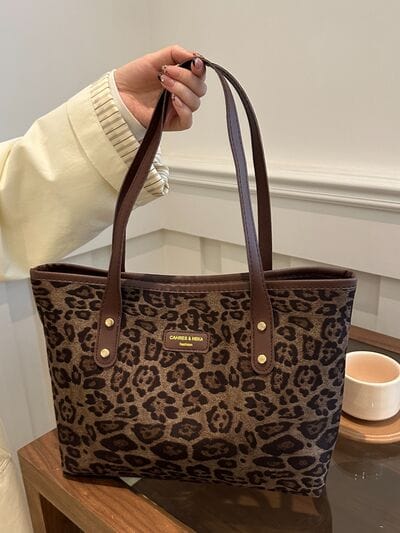 stylub Leopard Polyester Tote Bag