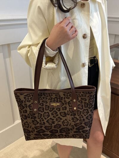stylub Leopard Polyester Tote Bag