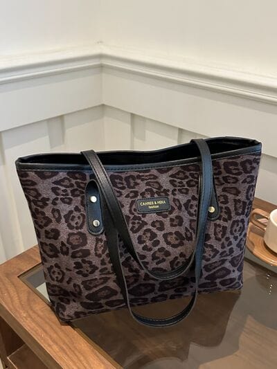 stylub Leopard Polyester Tote Bag
