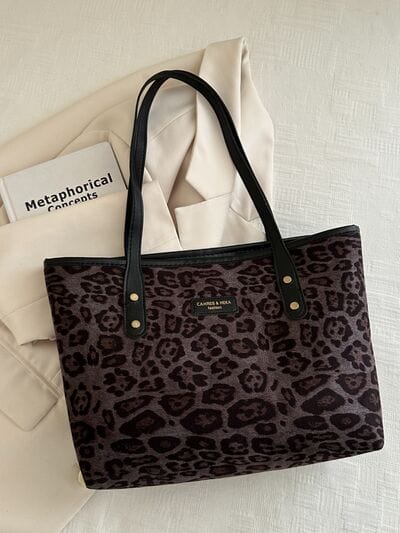 stylub Leopard Polyester Tote Bag