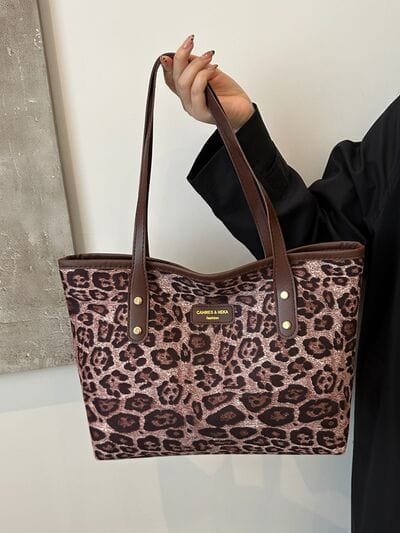stylub Leopard Polyester Tote Bag