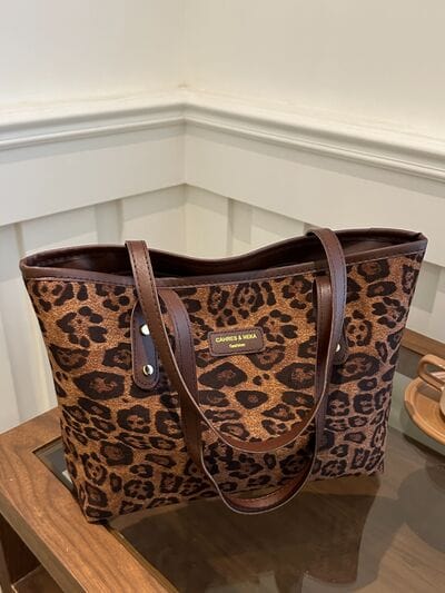 stylub Leopard Polyester Tote Bag