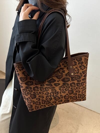 stylub Leopard Polyester Tote Bag