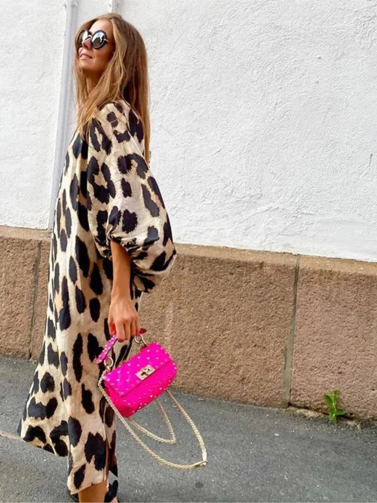 stylub Lisa - Leopard Print Dress
