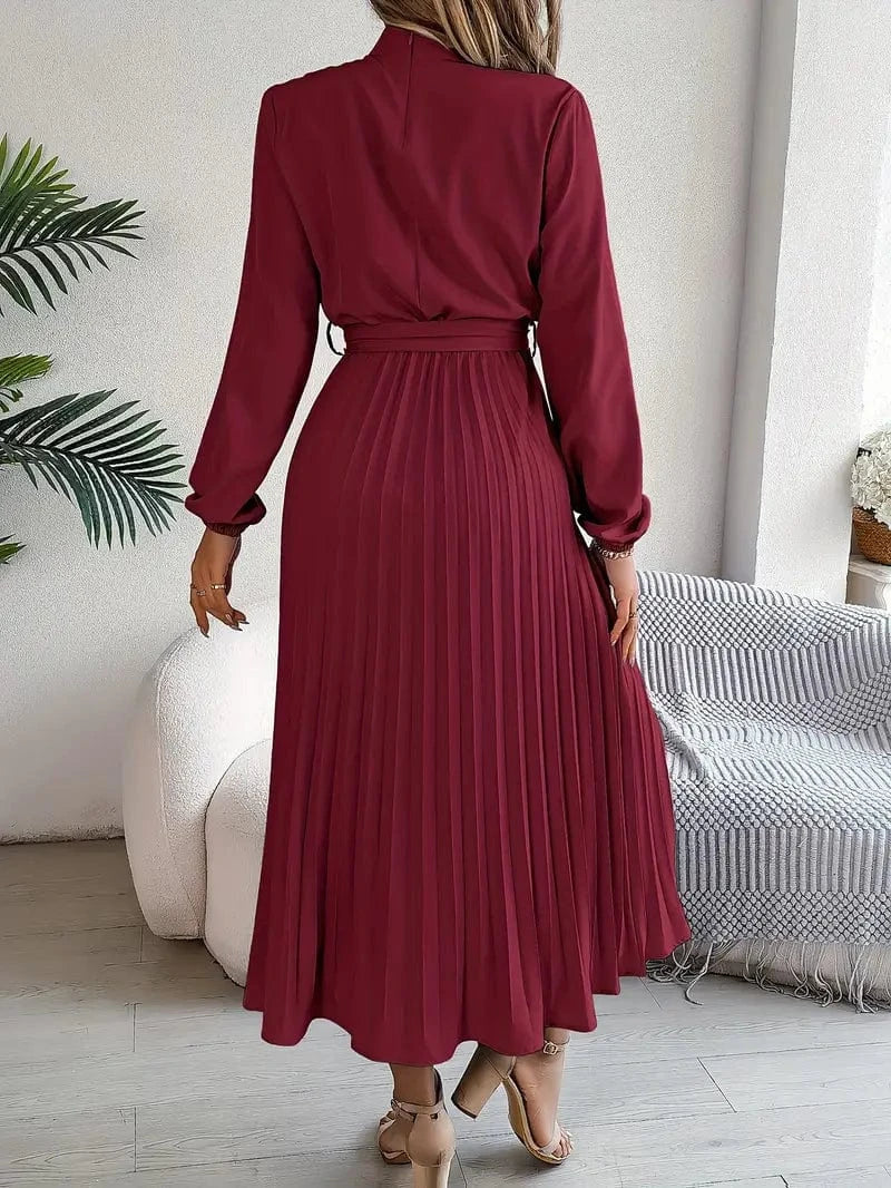 stylub Lunessa™ | Elegant Pleated Dress