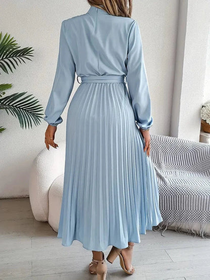 stylub Lunessa™ | Elegant Pleated Dress