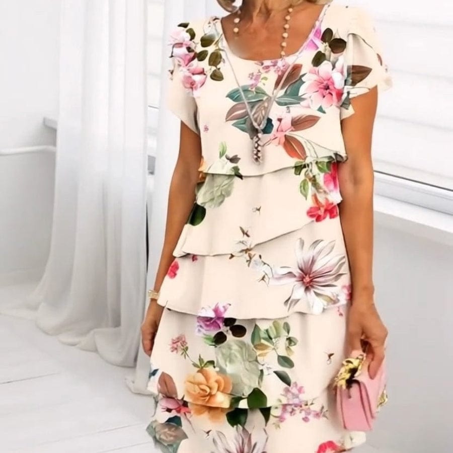 stylub Lyra - Graceful Floral Elegance Dress
