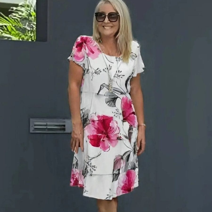 stylub Lyra - Graceful Floral Elegance Dress