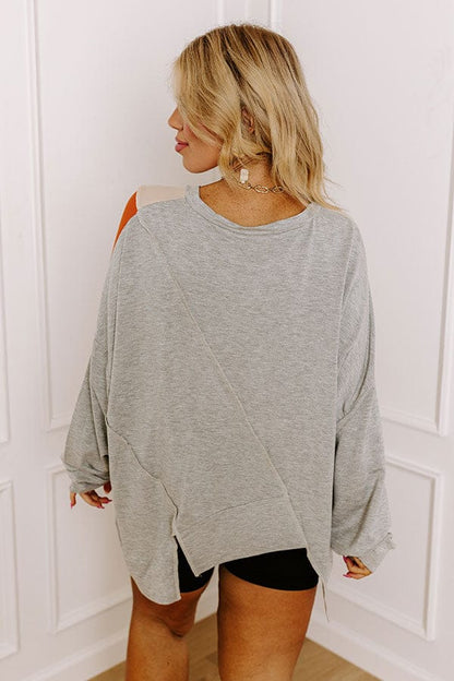 Stylub Maple Morning Colorblock Sweatshirt Curves