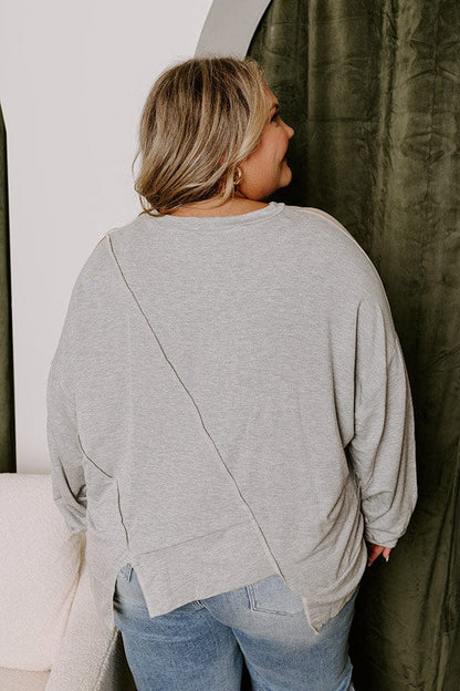 Stylub Maple Morning Colorblock Sweatshirt Curves