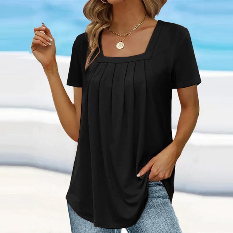 stylub Mindy™ - Elegant Pleated Blouse