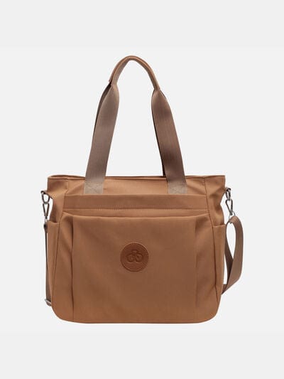 stylub Nylon Solid Color Tote Bag