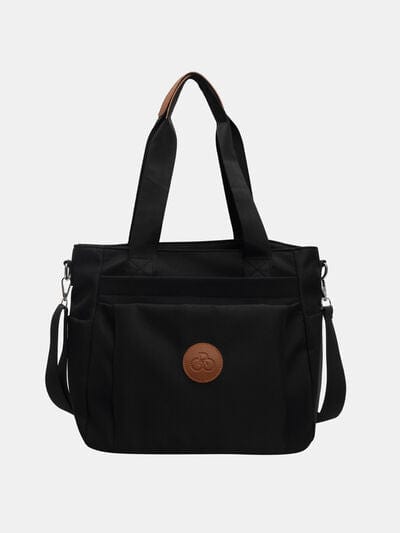 stylub Nylon Solid Color Tote Bag