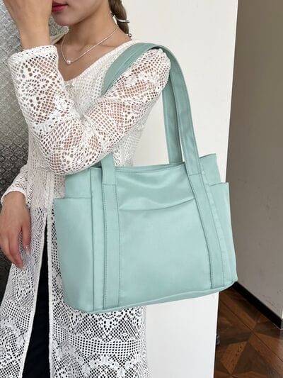 stylub Oxford Cloth Tote Bag with Zipper