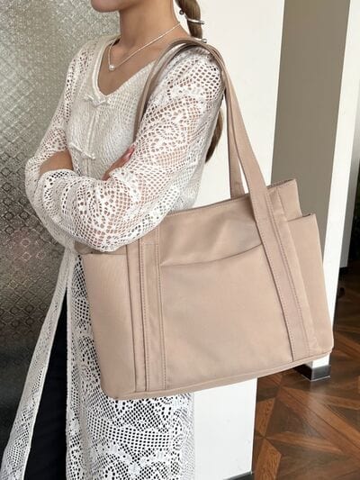 stylub Oxford Cloth Tote Bag with Zipper