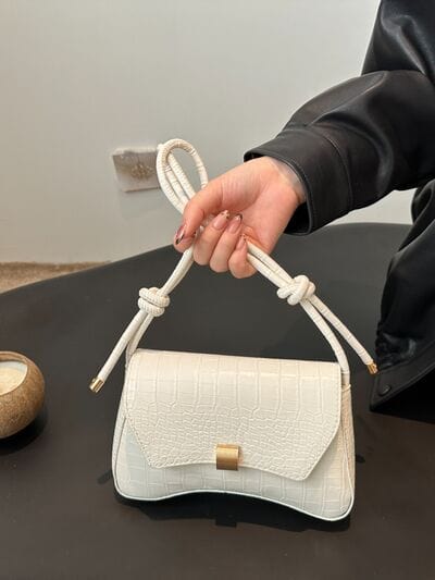 stylub PU Leather Texture Crossbody Bag