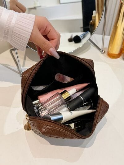 stylub PU Leather Woven Clutch