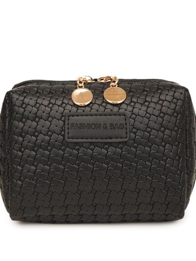 stylub PU Leather Woven Clutch