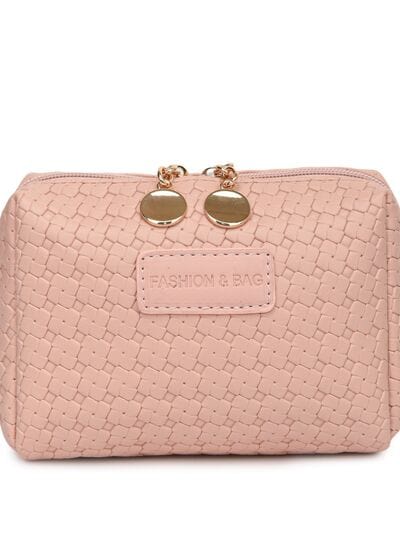 stylub PU Leather Woven Clutch