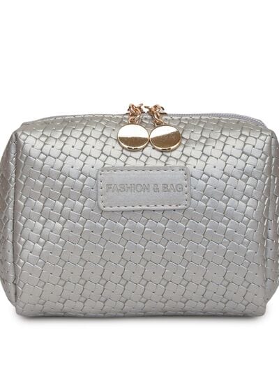 stylub PU Leather Woven Clutch