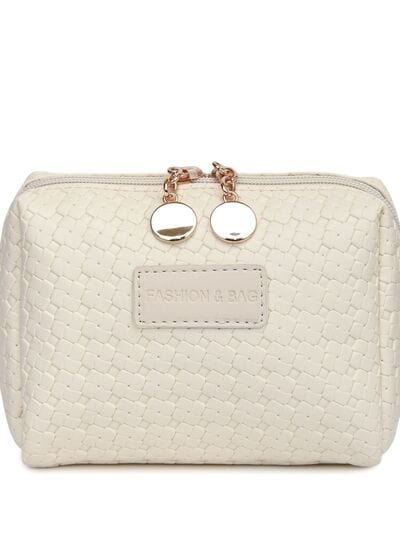 stylub PU Leather Woven Clutch