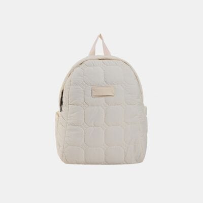 stylub Quilted Polyester Backpack Bag