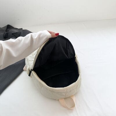 stylub Quilted Polyester Backpack Bag