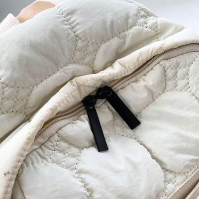 stylub Quilted Polyester Backpack Bag