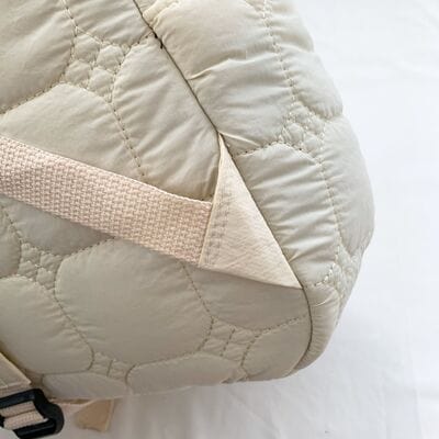 stylub Quilted Polyester Backpack Bag