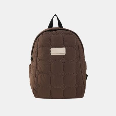stylub Quilted Polyester Backpack Bag