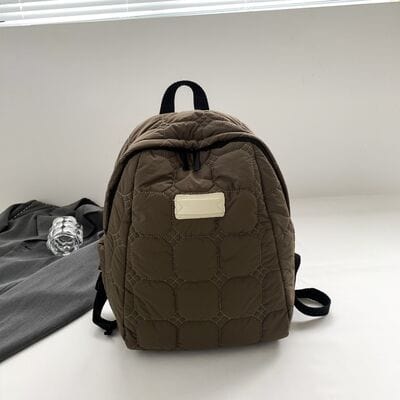 stylub Quilted Polyester Backpack Bag
