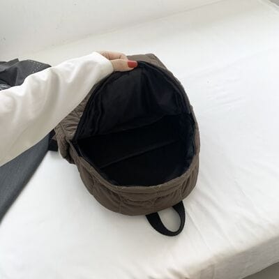 stylub Quilted Polyester Backpack Bag