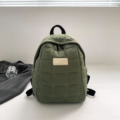 stylub Quilted Polyester Backpack Bag