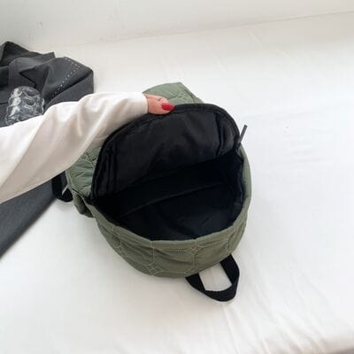 stylub Quilted Polyester Backpack Bag