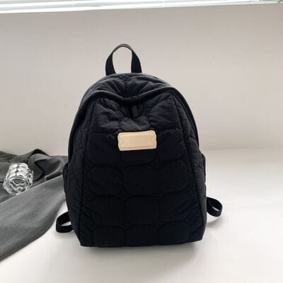 stylub Quilted Polyester Backpack Bag