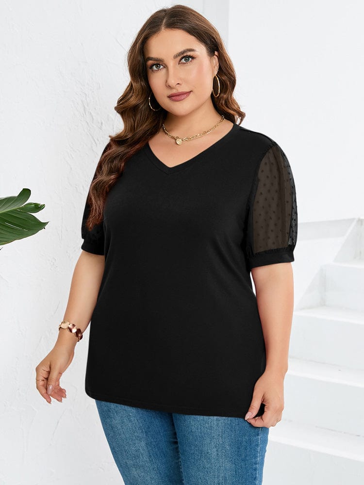 stylub Rhianna™ - Elegant Puff-Sleeve Top