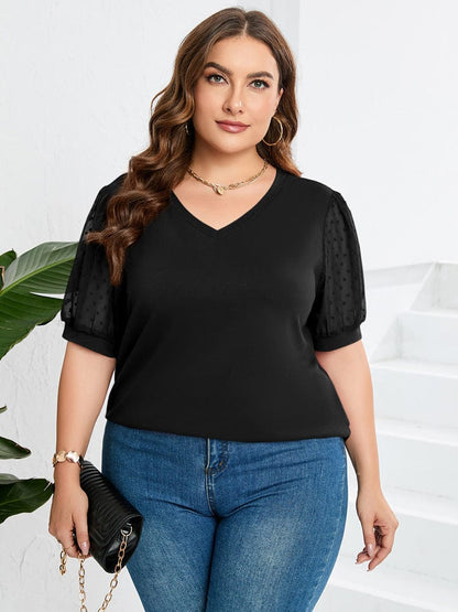 stylub Rhianna™ - Elegant Puff-Sleeve Top