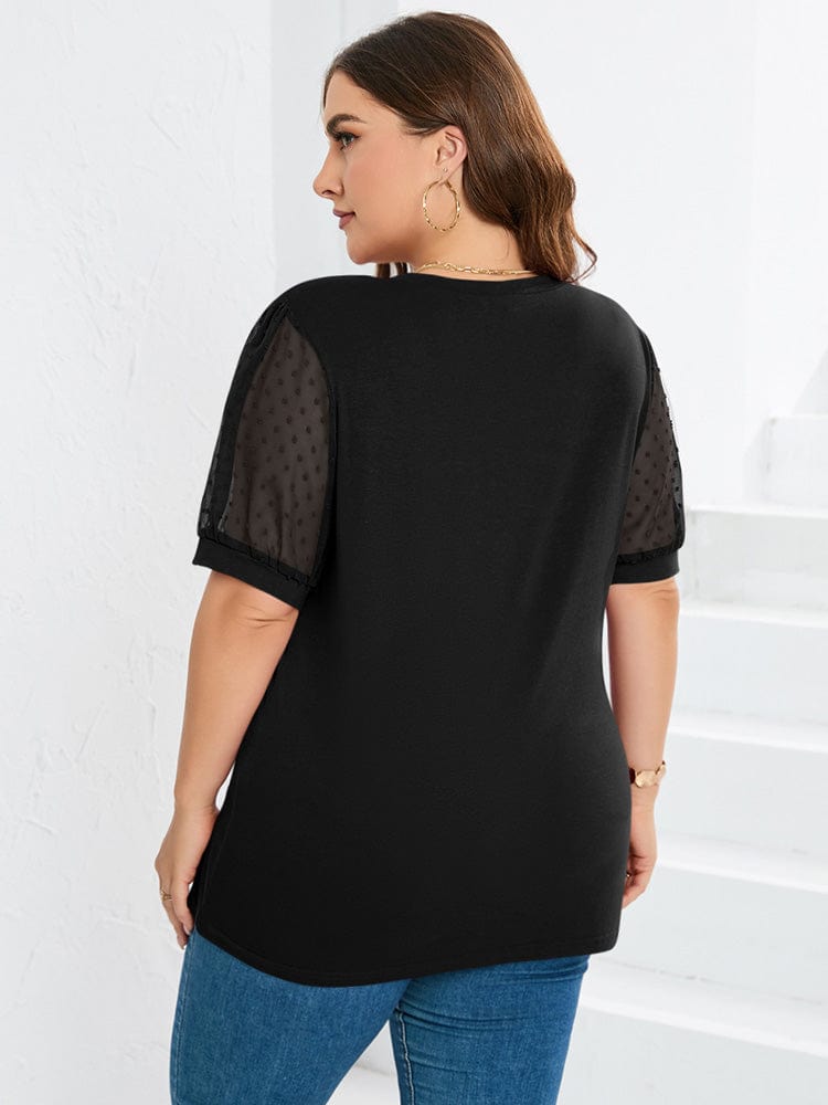 stylub Rhianna™ - Elegant Puff-Sleeve Top