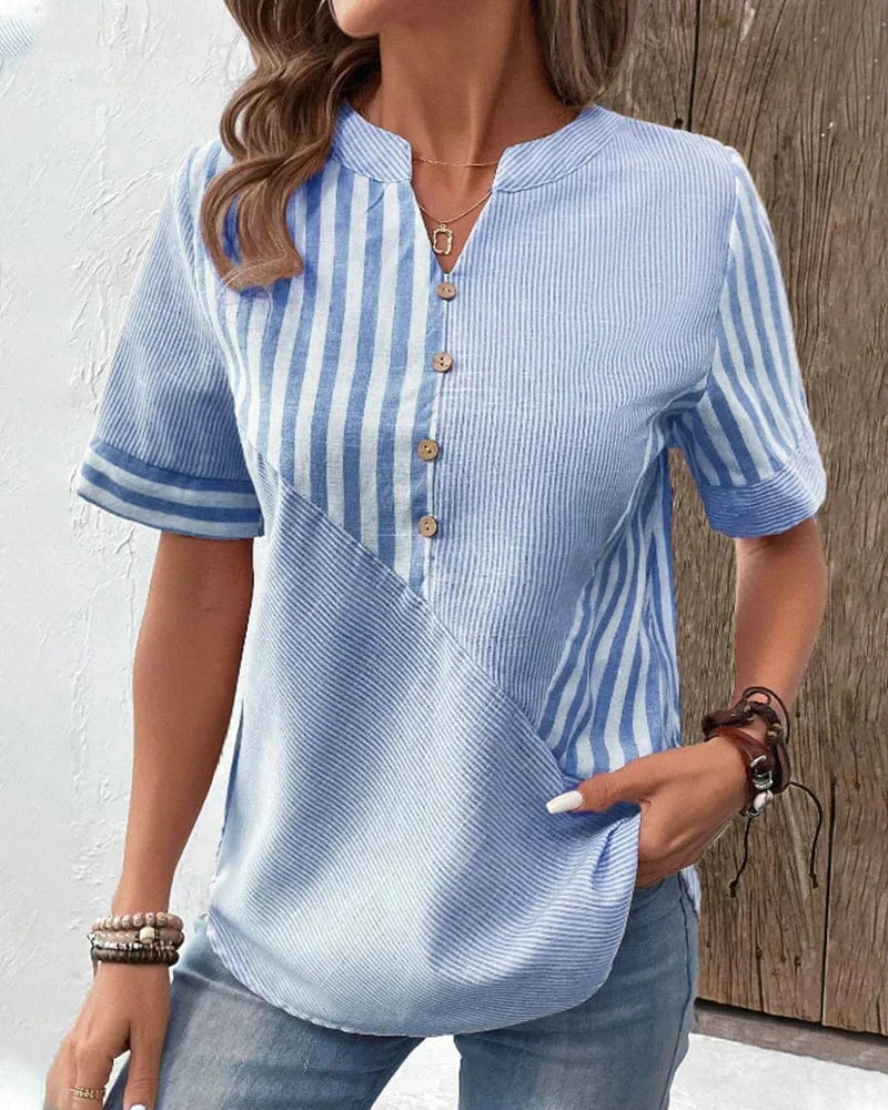 stylub Sandra™ - Classic Striped Top