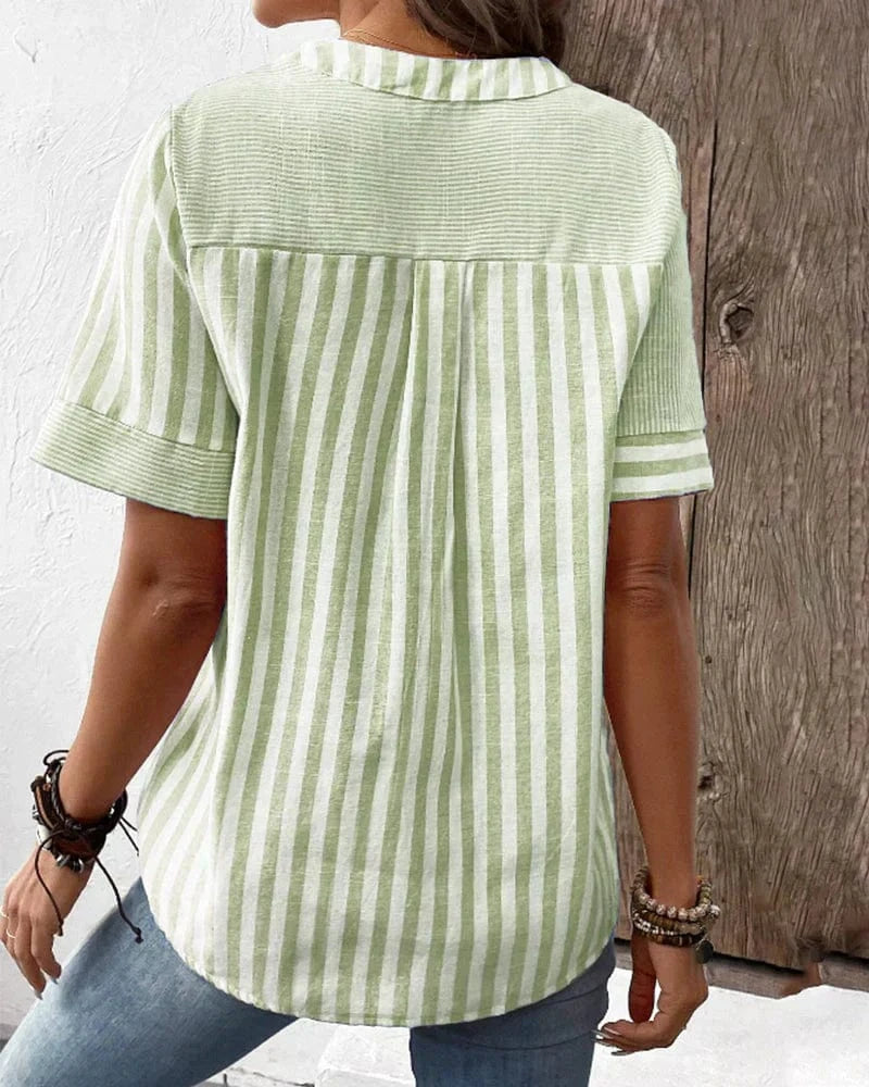 stylub Sandra™ - Classic Striped Top