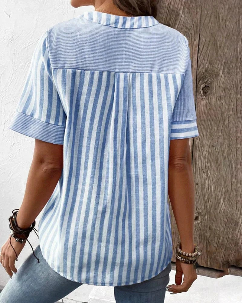 stylub Sandra™ - Classic Striped Top