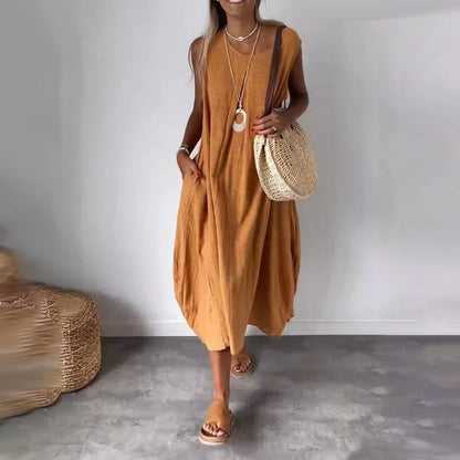 stylub Savanna™ - Relaxed Sleeveless Dress