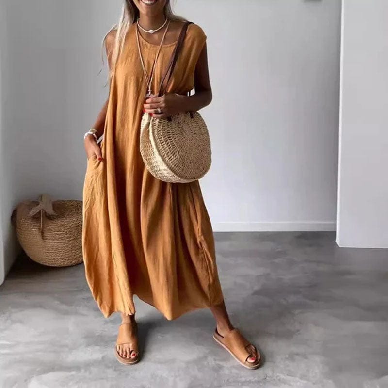 stylub Savanna™ - Relaxed Sleeveless Dress