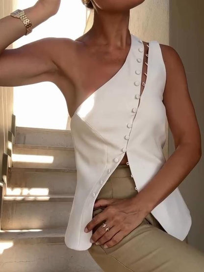 stylub Seren™ | Stylish One-Shoulder Top