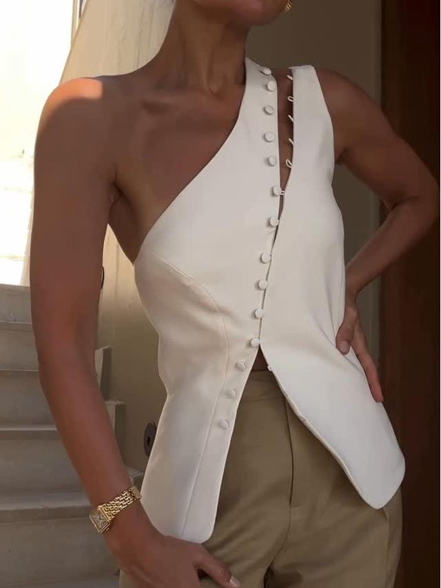 stylub Seren™ | Stylish One-Shoulder Top